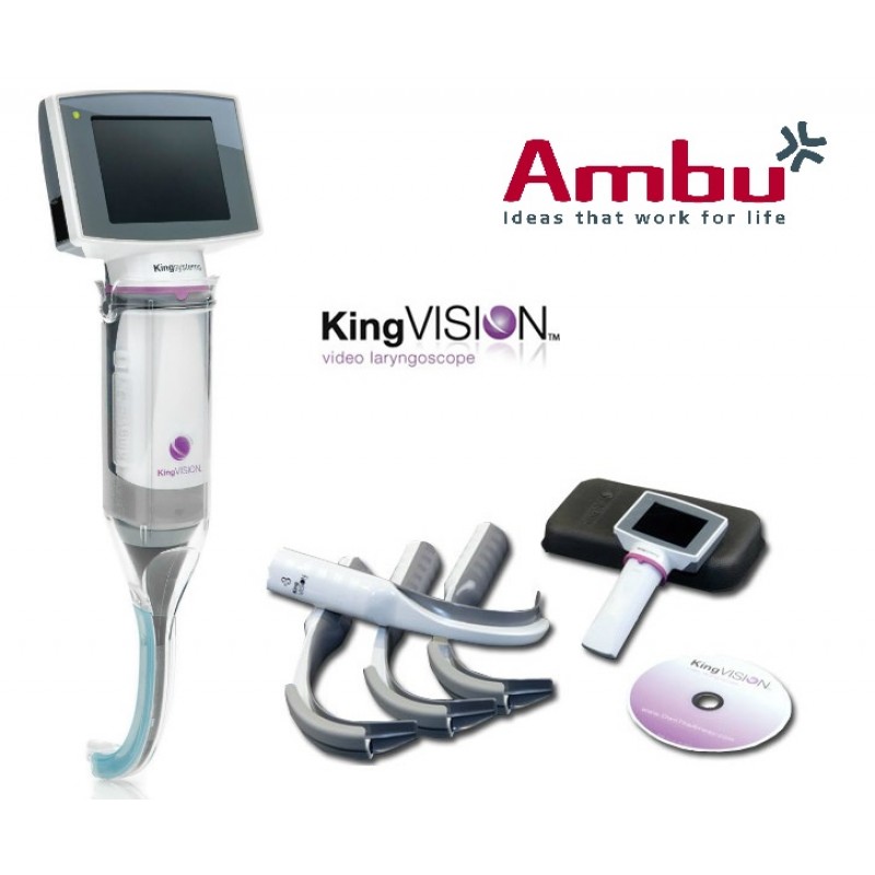King vision video laryngoscope blades